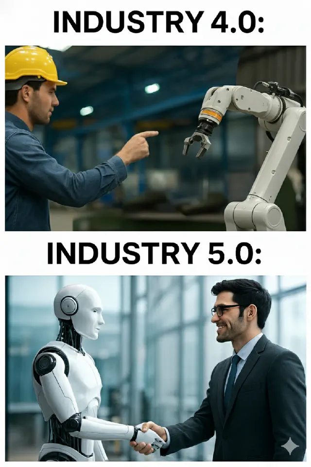 Human-machine cooperation in Industry 5.0