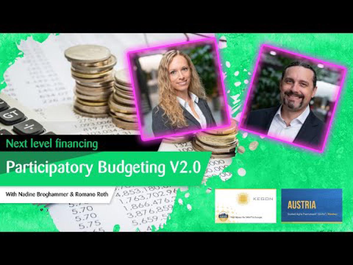 Participatory Budgeting V2.0: Next Level Finanzierung
