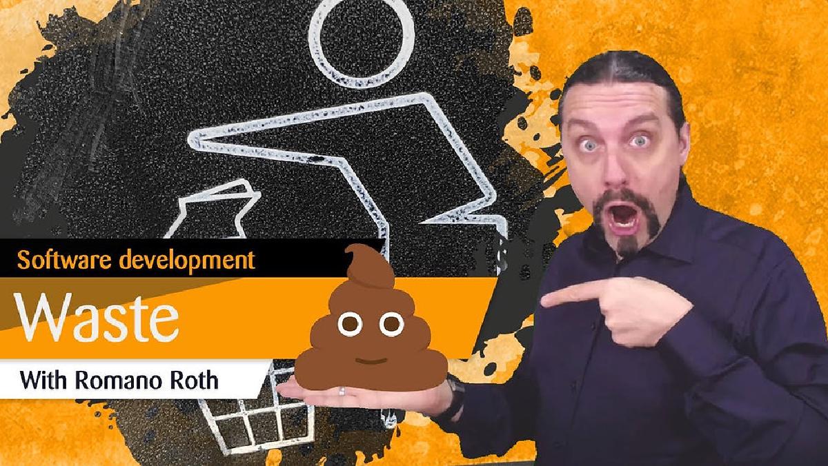 What is waste 🗑 in Software Development?