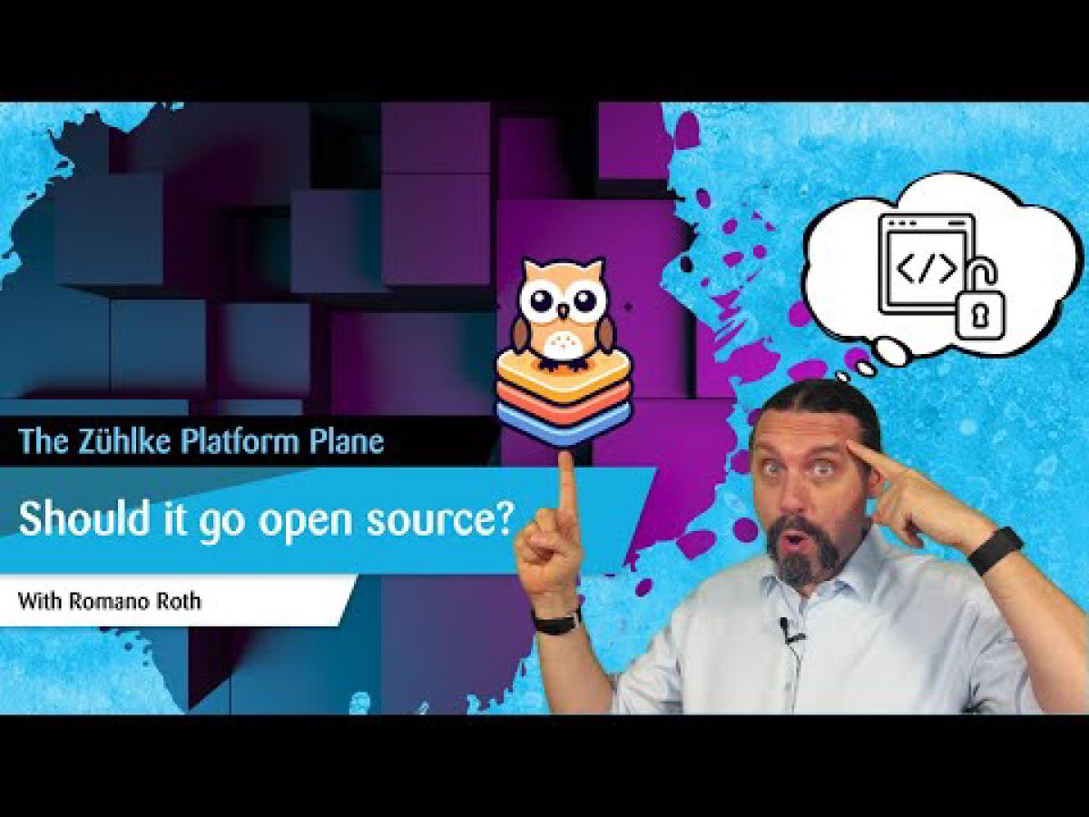 The Zühlke Platform Plane: Should It Go Open Source?