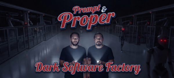 Dark Software Factory: When Nobody Reads the Code Anymore